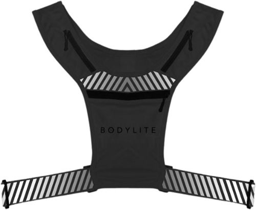 Bodylite Phone Holder Vest - Black - One Size