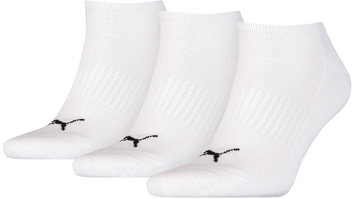 Puma Cushioned Sneaker Sock White/Black 9-11