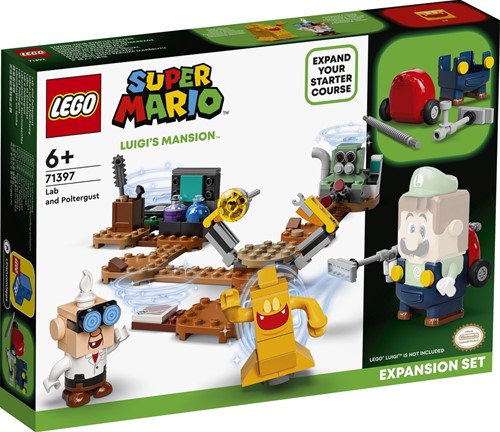 LEGO Super Mario - Uitbreidingsset: Luigi’s Mansion™-lab en Spookzuiger 71397