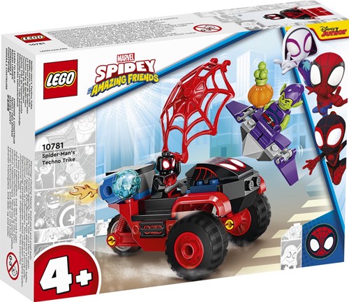 LEGO Spidey - Miles Morales: Spider-Mans tech driewieler 10781