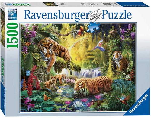 Ravensburger Puzzel Idylle bij de Waterplaats, 1500st.