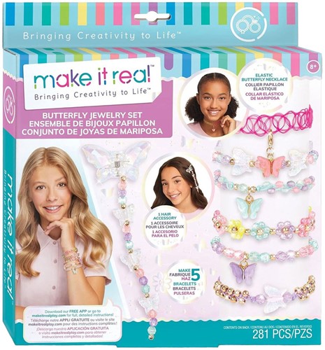 Make it Real Sieraden Maken Vlinders Set