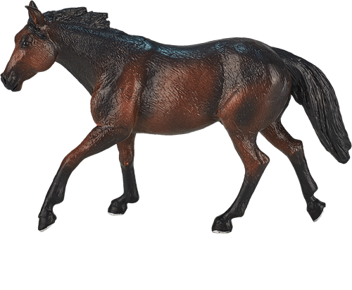Mojo Horses speelgoed paard Quarter Horse Sooty Bay - 387151