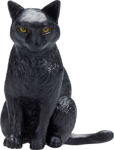 Mojo Giocattolo Pets Gatto Seduto Nero - 387372