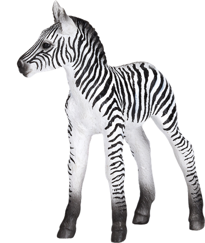 Mojo Wildlife speelgoed Zebra Veulen - 387394