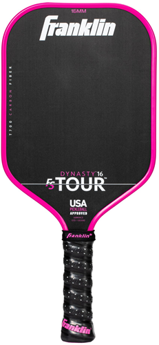 Franklin FS Tour Dynasty Pickleball Paddle - Pink - 16mm