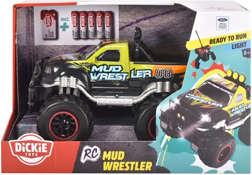 Dickie RC Bestuurbare Auto Mud Wrestler Ford F150 RTR