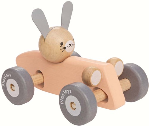 Plan Toys PlanLifestyle - Bunny Racing Car