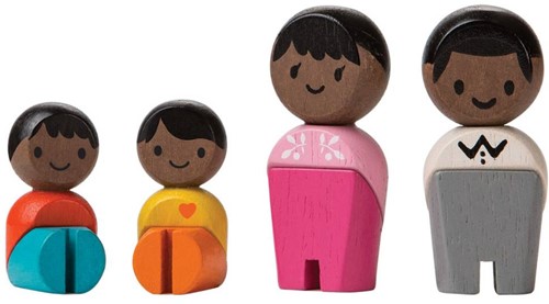 Plan Toys Afro Familie