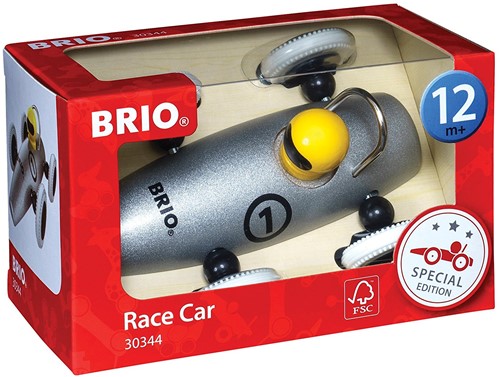 Brio Special Edition Metalic Silver Race Car
