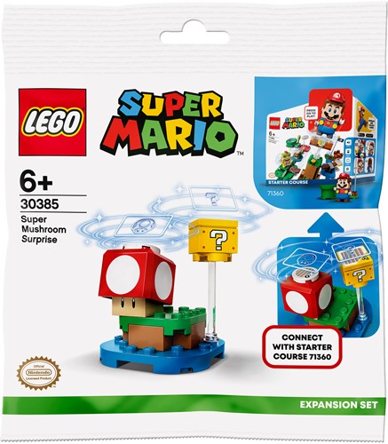 LEGO Mario Super Mushroom-verrassing uitbreidingsset 30385