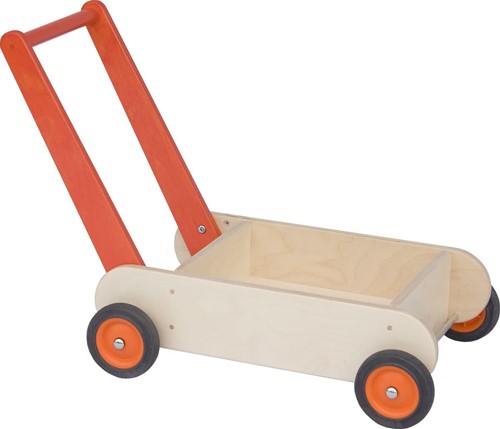 Van Dijk Toys Loopwagen oranje