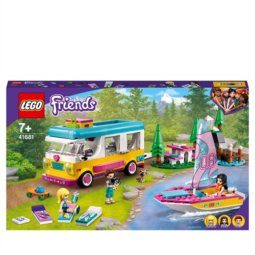 LEGO Friends - Boscamper en zeilboot 41681