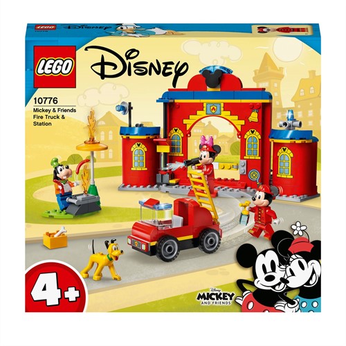 LEGO Mickey and Friends - Mickey & Friends brandweerkazerne & auto 10776