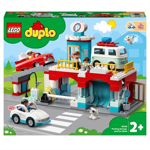 LEGO DUPLO Town - Parkeergarage en wasstraat 10948