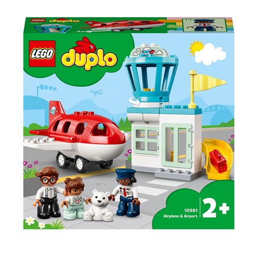 LEGO DUPLO Town - Vliegtuig & vliegveld 10961