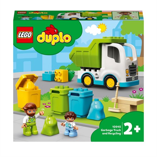LEGO DUPLO Town - Vuilniswagen en recycling 10945