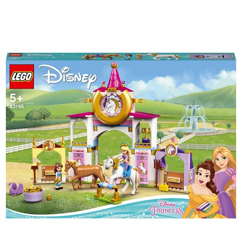 LEGO Disney Princess - Belle en Rapunzel's koninklijke paardenstal 43195