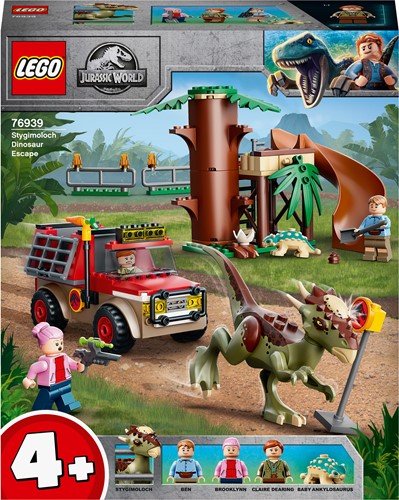 LEGO Jurassic World - Stygimoloch dinosaurus ontsnapping 76939