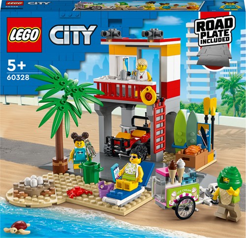 LEGO My City - Strandwachter uitkijkpost 60328