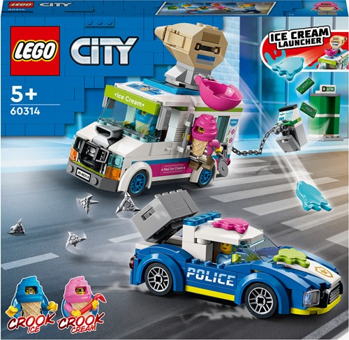 LEGO City Police - IJswagen politieachtervolging 60314