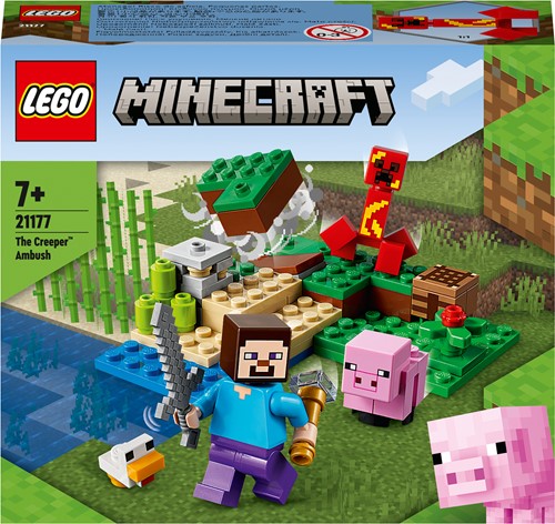 LEGO Minecraft - De Creeper™ hinderlaag 21177