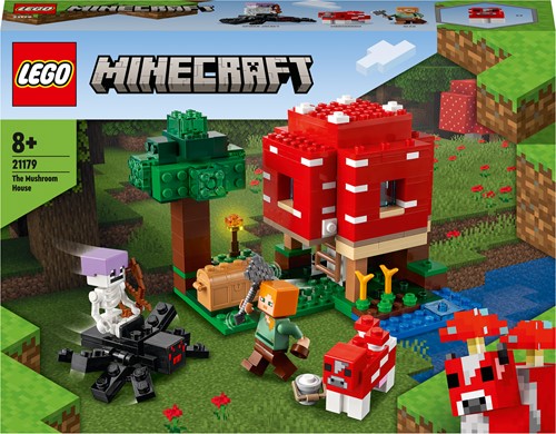 LEGO Minecraft - Het Paddenstoelenhuis 21179