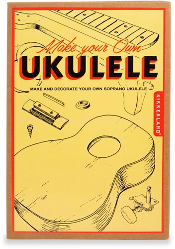 Kikkerland Costruisci il tuo Ukulele