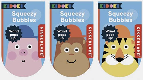 Kikkerland Display Squeezy Bubbles (12 pezzi)