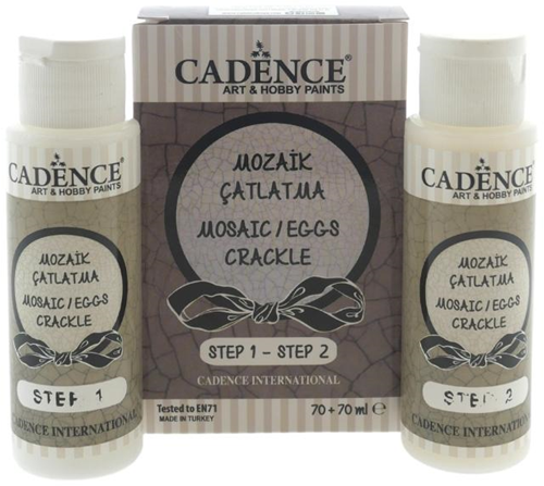 Cadence Cadence Mozaiek- of Eierschaal Crackle Vernis 70+70 ml