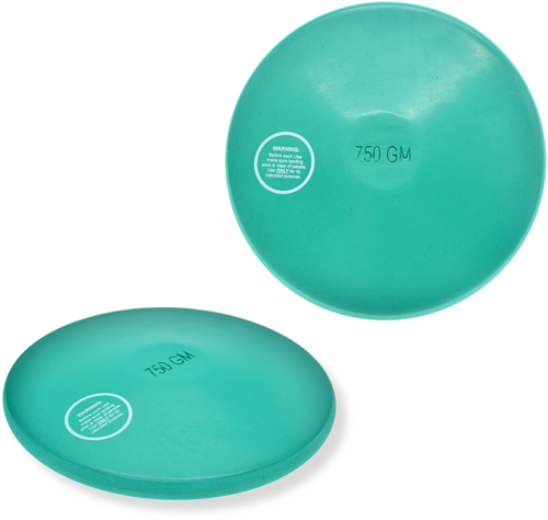 Rubber Indoor Discus -  - 0.75kg