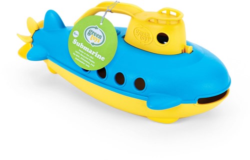 Green Toys Barca per immersioni con manico giallo