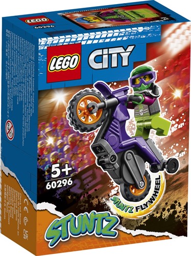 LEGO City Stuntz - Wheelie stuntmotor 60296