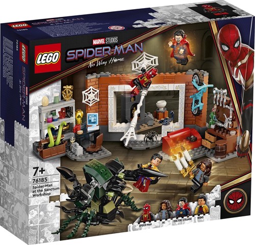 LEGO Super Heroes - Spider-Man bij de Sanctum uitvalsbasis 76185