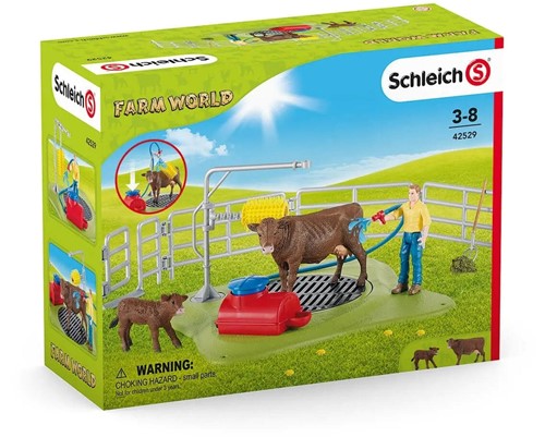 Schleich Farm World Wasplaats voor Koeien - 42529