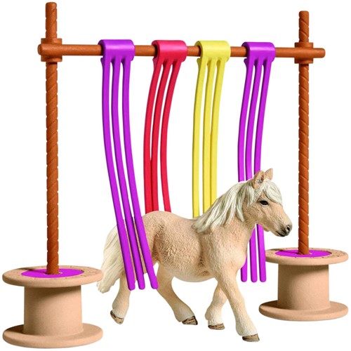 Schleich Farm World Pony curtain obstacle
