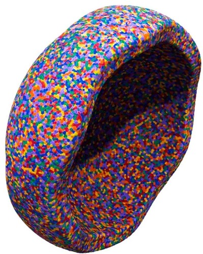 Stapelstein stapelsteen confetti 27.5 cm - 1 stuk