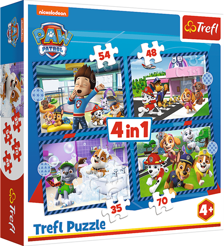 Trefl Trefl 4in1 - Doggy things / Viacom Paw Patrol